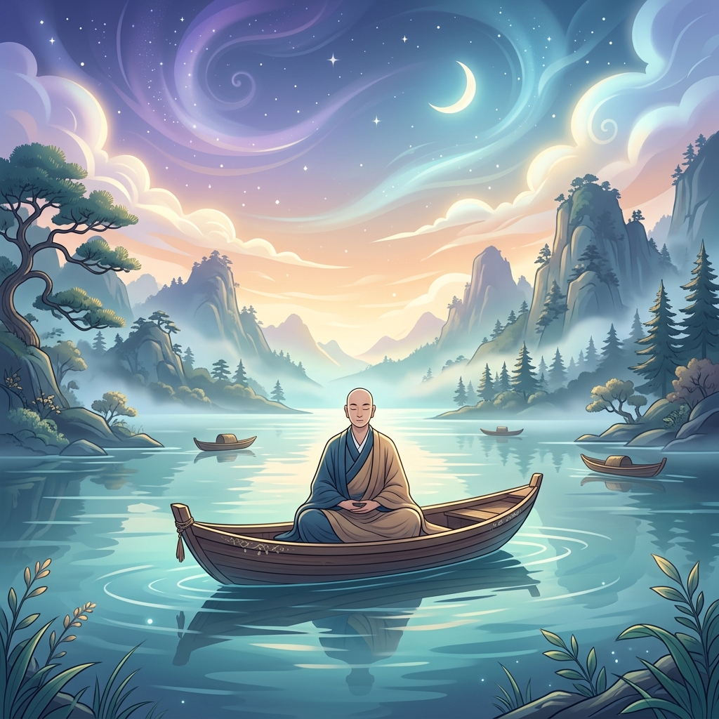 The Empty Boat: Zhuangzi’s Masterclass in Unshakable Peace